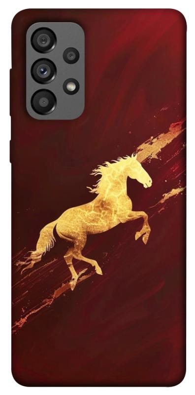 Чехол itsPrint Gold Splash для Samsung Galaxy A73 5G, животные, купить оптом с доставкой