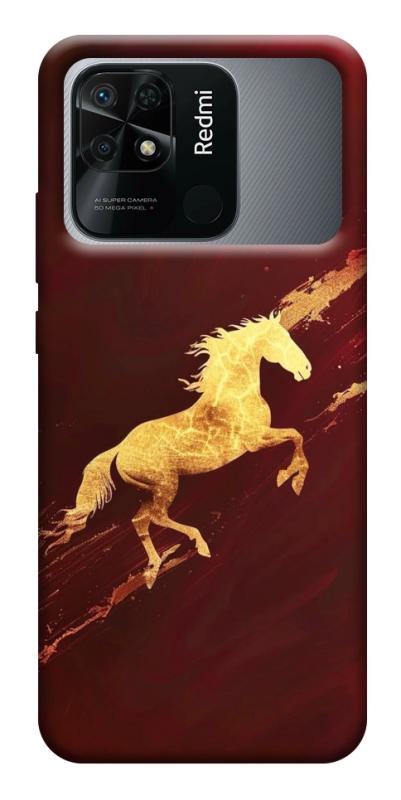 Чехол itsPrint Gold Splash для Xiaomi Redmi 10C, животные, купить оптом с доставкой