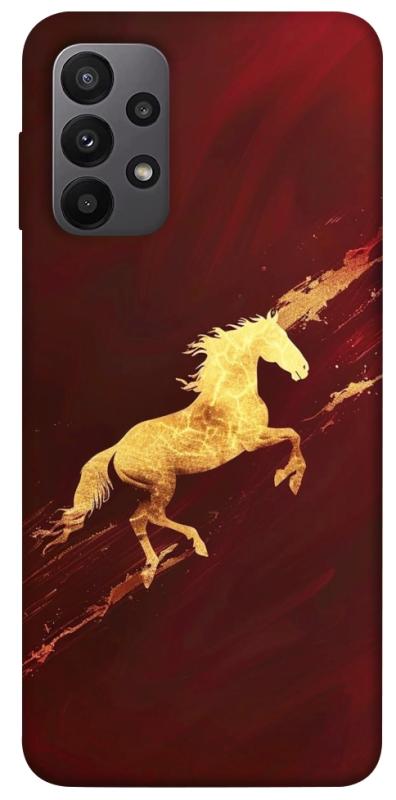Чехол itsPrint Gold Splash для Samsung Galaxy A23 4G, животные, купить оптом с доставкой