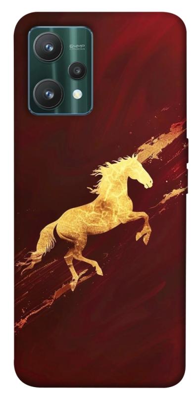 Чехол itsPrint Gold Splash для Realme 9 Pro, животные, купить оптом с доставкой