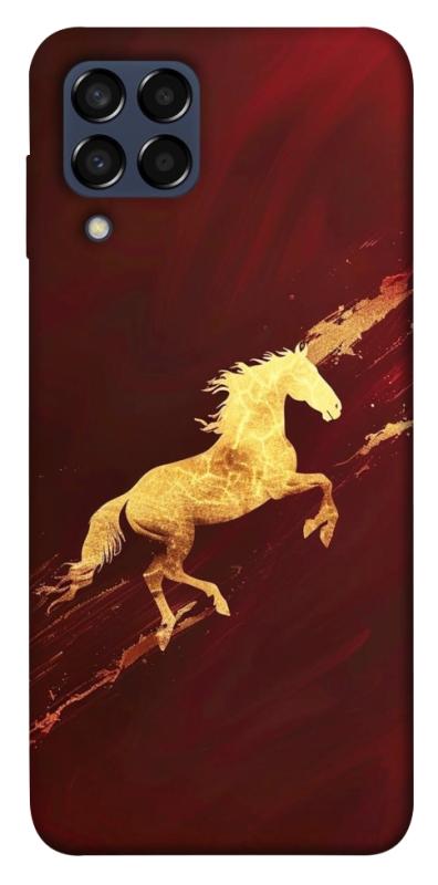 Чехол itsPrint Gold Splash для Samsung Galaxy M33 5G, животные, купить оптом с доставкой