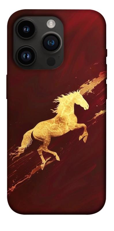 Чехол itsPrint Gold Splash для Apple iPhone 14 Pro (6.1"), животные, купить оптом с доставкой