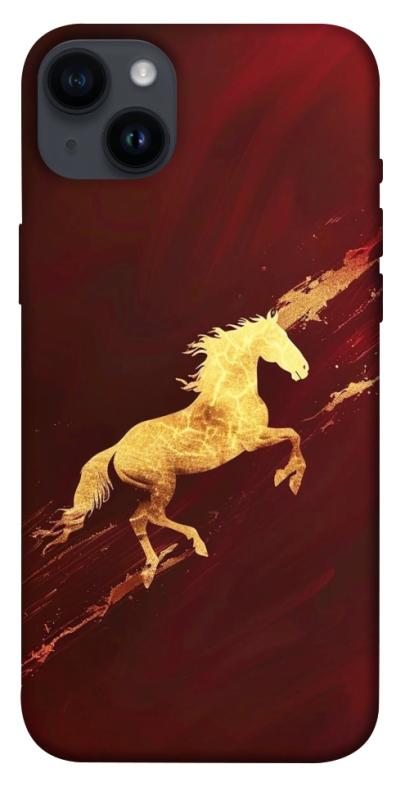 Чехол itsPrint Gold Splash для Apple iPhone 14 Plus (6.7"), животные, купить оптом с доставкой