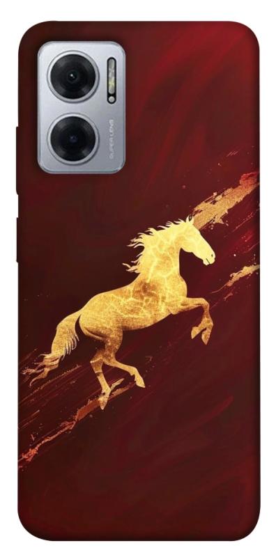 Чехол itsPrint Gold Splash для Xiaomi Redmi Note 11E, животные, купить оптом с доставкой