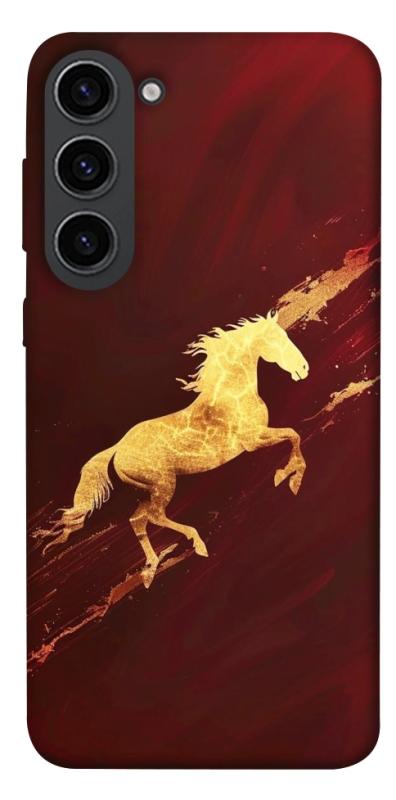 Чехол itsPrint Gold Splash для Samsung Galaxy S23, животные, купить оптом с доставкой
