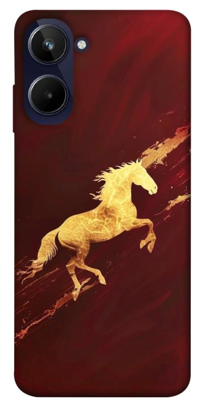 Чехол itsPrint Gold Splash для Realme 10 4G, животные, купить оптом с доставкой