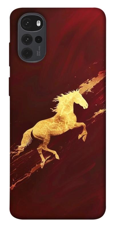 Чехол itsPrint Gold Splash для Motorola Moto G22, животные, купить оптом с доставкой