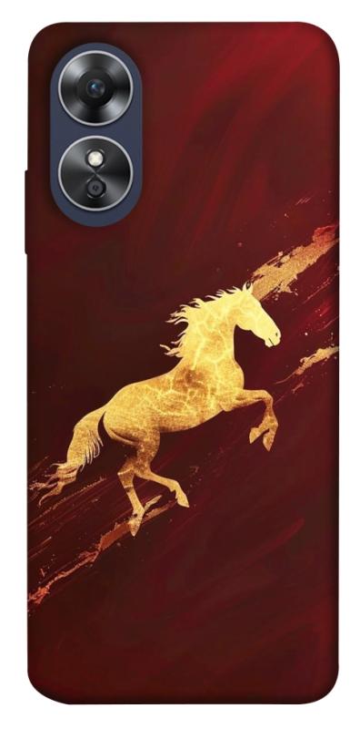 Чехол itsPrint Gold Splash для Oppo A17, животные, купить оптом с доставкой