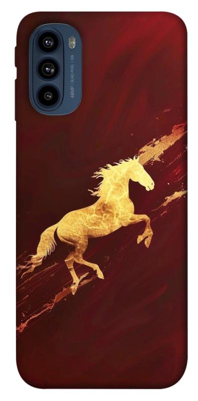 Чехол itsPrint Gold Splash для Motorola Moto G41, животные, купить оптом с доставкой