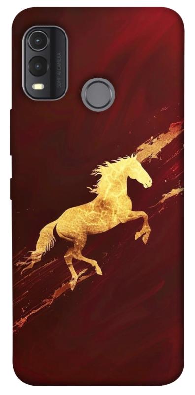 Чехол itsPrint Gold Splash для Nokia G11 Plus, животные, купить оптом с доставкой
