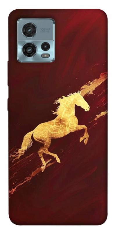 Чехол itsPrint Gold Splash для Motorola Moto G72, животные, купить оптом с доставкой