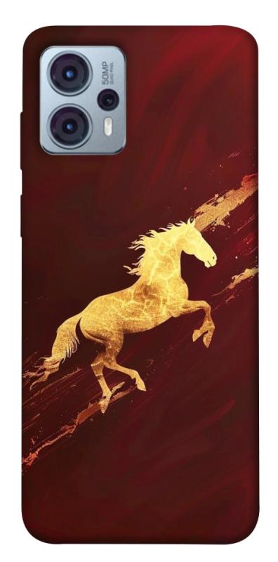 Чехол itsPrint Gold Splash для Motorola Moto G23, животные, купить оптом с доставкой
