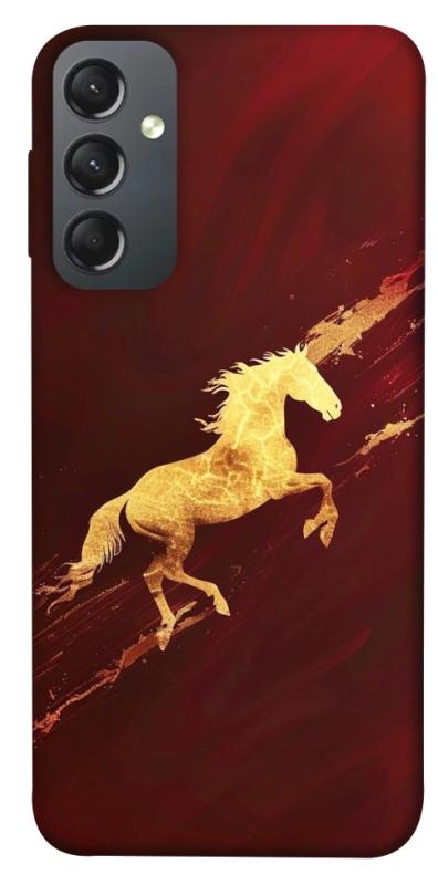 Чехол itsPrint Gold Splash для Samsung Galaxy A24 4G, животные, купить оптом с доставкой