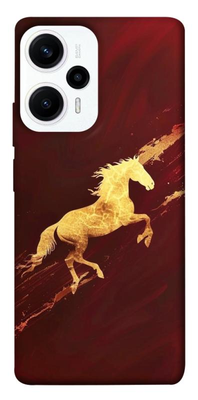 Чехол itsPrint Gold Splash для Xiaomi Poco F5 / Note 12 Turbo, животные, купить оптом с доставкой