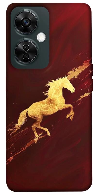Чехол itsPrint Gold Splash для OnePlus Nord CE 3 Lite, животные, купить оптом с доставкой