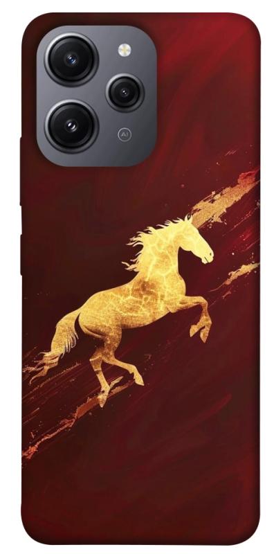 Чехол itsPrint Gold Splash для Xiaomi Redmi 12, животные, купить оптом с доставкой