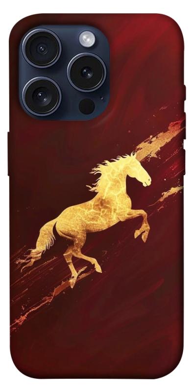 Чехол itsPrint Gold Splash для Apple iPhone 15 Pro (6.1"), животные, купить оптом с доставкой