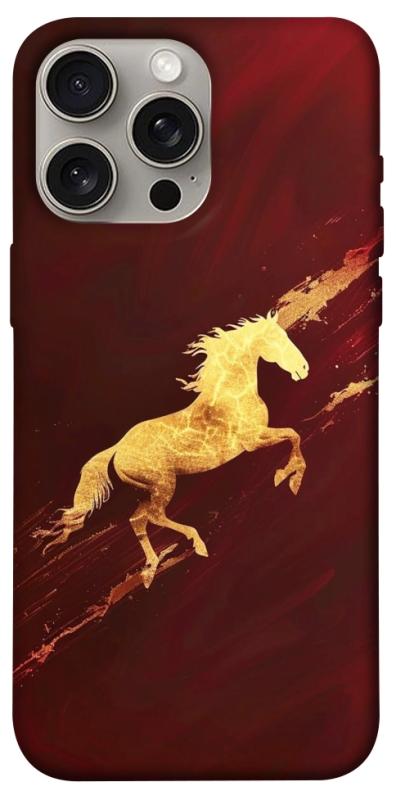 Чехол itsPrint Gold Splash для Apple iPhone 15 Pro Max (6.7"), животные, купить оптом с доставкой