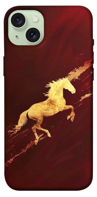 Чехол itsPrint Gold Splash для Apple iPhone 15 Plus (6.7"), животные, купить оптом с доставкой