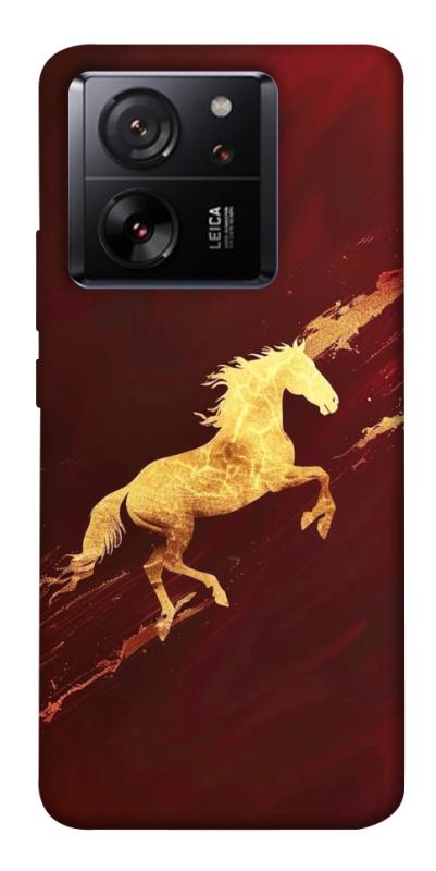 Чехол itsPrint Gold Splash для Xiaomi 13T, животные, купить оптом с доставкой