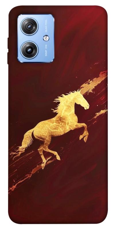 Чохол itsPrint Gold Splash для Motorola Moto G84, тварини, купити оптом з доставкою