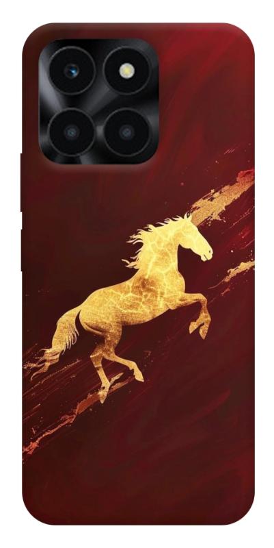 Чехол itsPrint Gold Splash для Huawei Honor X6a, животные, купить оптом с доставкой
