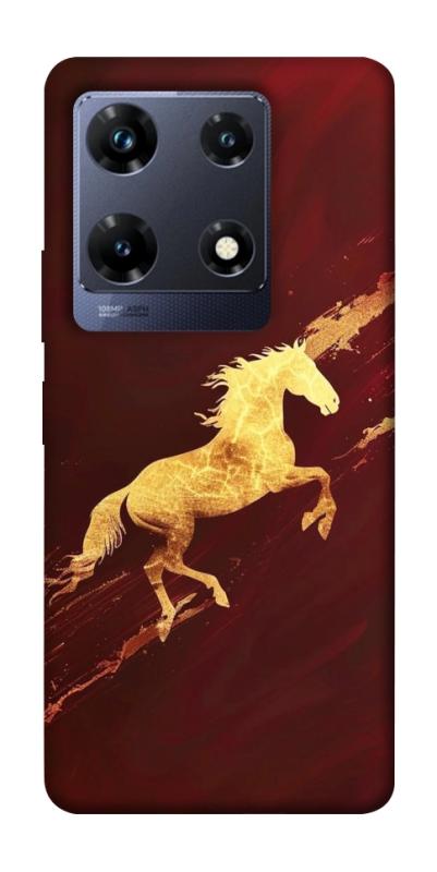 Чехол itsPrint Gold Splash для Infinix Note 30 Pro, животные, купить оптом с доставкой