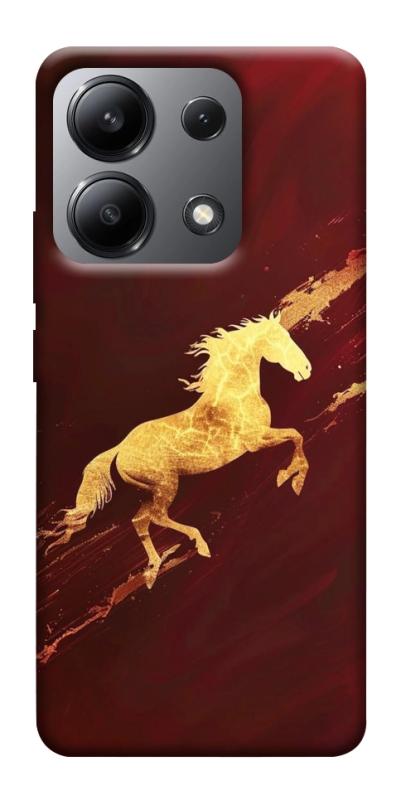 Чехол itsPrint Gold Splash для Xiaomi Redmi Note 13 4G, животные, купить оптом с доставкой