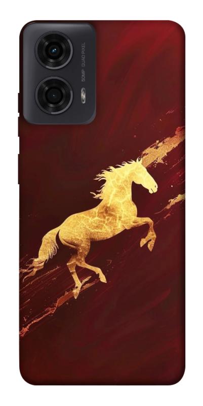 Чехол itsPrint Gold Splash для Motorola Moto G24, животные, купить оптом с доставкой