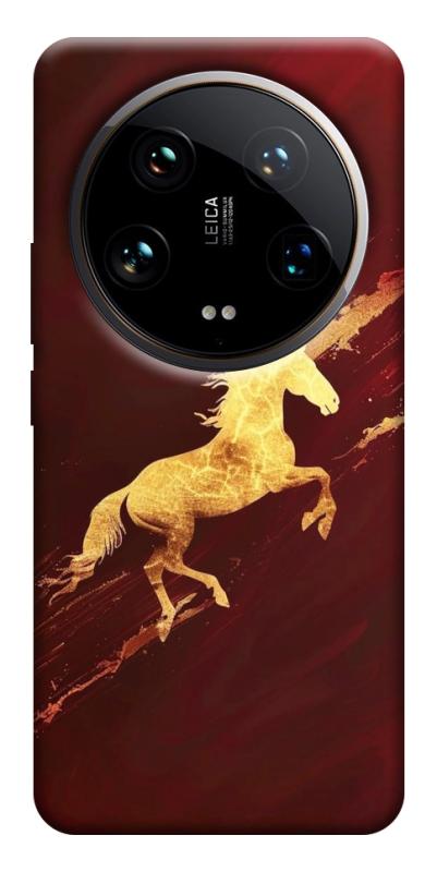 Чехол itsPrint Gold Splash для Xiaomi 14 Ultra, животные, купить оптом с доставкой