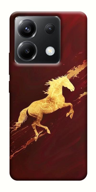 Чехол itsPrint Gold Splash для Xiaomi Poco X6, животные, купить оптом с доставкой