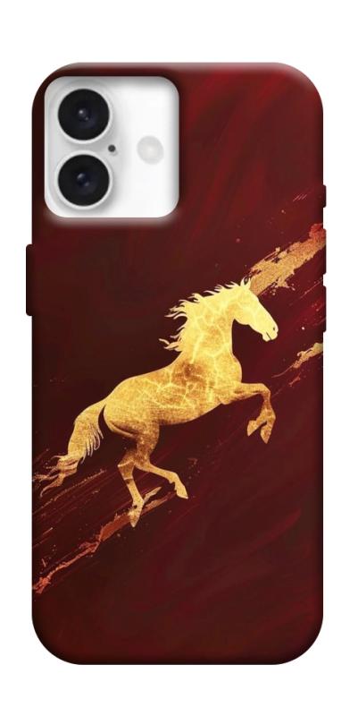 Чехол itsPrint Gold Splash для Apple iPhone 16 Plus (6.7"), животные, купить оптом с доставкой