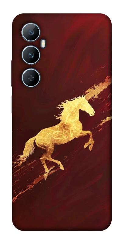 Чехол itsPrint Gold Splash для Realme C65 4G, животные, купить оптом с доставкой