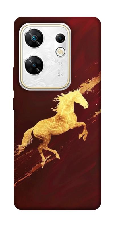 Чехол itsPrint Gold Splash для Infinix Zero 30 4G, животные, купить оптом с доставкой