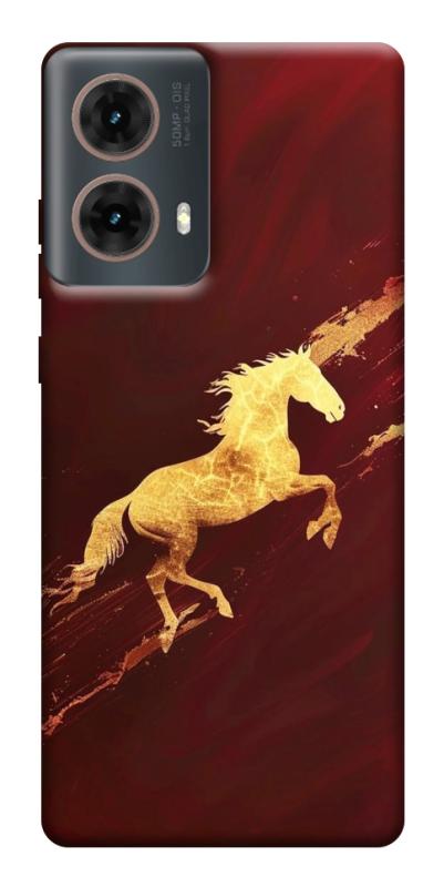 Чехол itsPrint Gold Splash для Motorola Moto G85, животные, купить оптом с доставкой