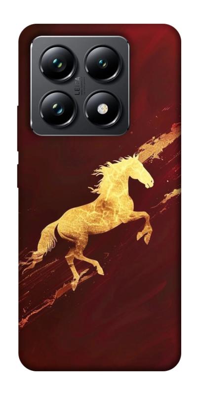 Чехол itsPrint Gold Splash для Xiaomi 14T Pro, животные, купить оптом с доставкой