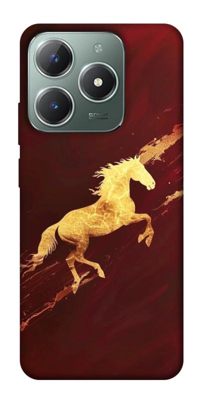 Чехол itsPrint Gold Splash для Realme C61 4G, животные, купить оптом с доставкой