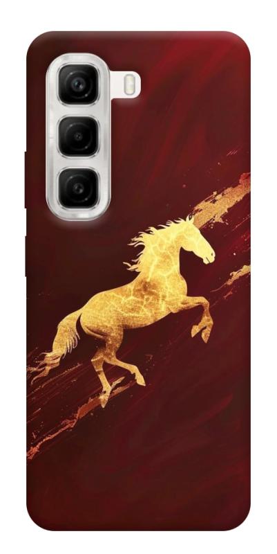 Чехол itsPrint Gold Splash для Infinix Hot 50 4G, животные, купить оптом с доставкой