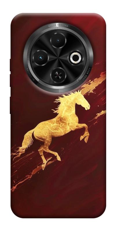 Чохол itsPrint Gold Splash для TECNO Spark 30C, тварини, купити оптом з доставкою