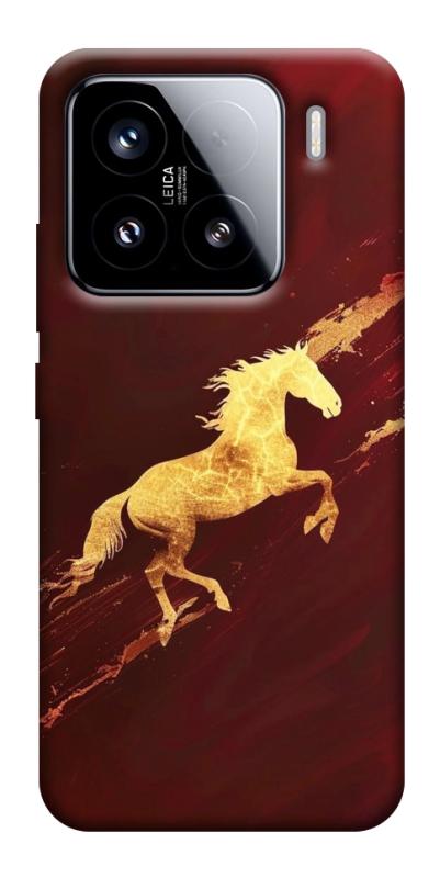 Чехол itsPrint Gold Splash для Xiaomi 15, животные, купить оптом с доставкой