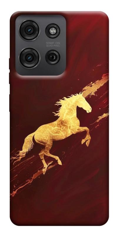 Чехол itsPrint Gold Splash для Motorola Moto G75 5G, животные, купить оптом с доставкой