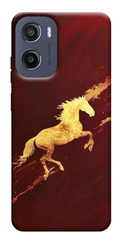 Чехол itsPrint Gold Splash для Motorola Moto G05, животные, купить оптом с доставкой