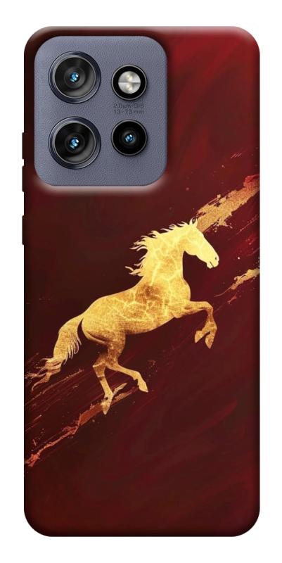 Чехол itsPrint Gold Splash для Motorola Edge 50 Neo, животные, купить оптом с доставкой