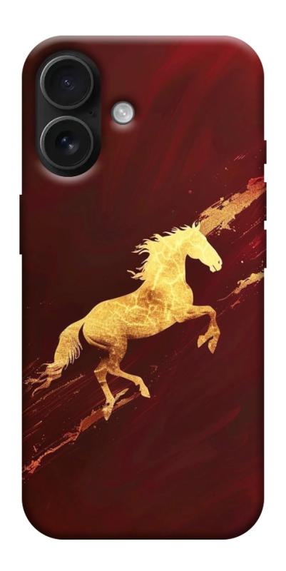 Чехол itsPrint Gold Splash для Apple iPhone 17 (6.3"), животные, купить оптом с доставкой