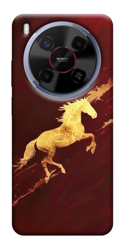 Чехол itsPrint Gold Splash для ZTE Nubia V70 Max, животные, купить оптом с доставкой