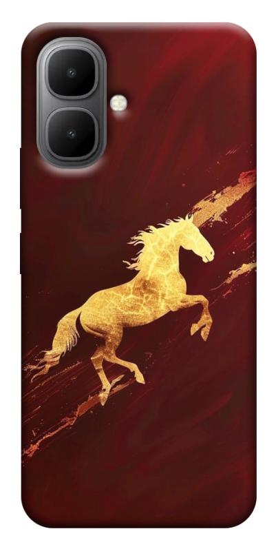 Чехол itsPrint Gold Splash для Infinix Smart 10, животные, купить оптом с доставкой