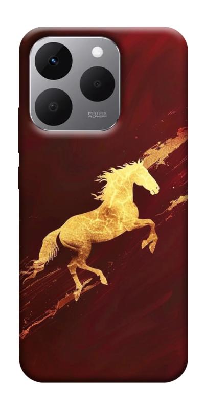 Чехол itsPrint Gold Splash для Realme 15T, животные, купить оптом с доставкой