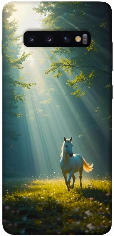 Чехол itsPrint Horse in nature для Samsung Galaxy S10+, животные, купить оптом с доставкой