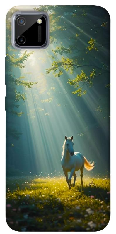 Чехол itsPrint Horse in nature для Realme C11, животные, купить оптом с доставкой