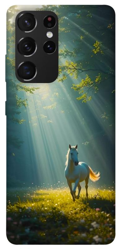 Чехол itsPrint Horse in nature для Samsung Galaxy S21 Ultra, животные, купить оптом с доставкой